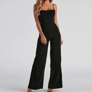 Sleek And Stylish Crepe Jumpsuit